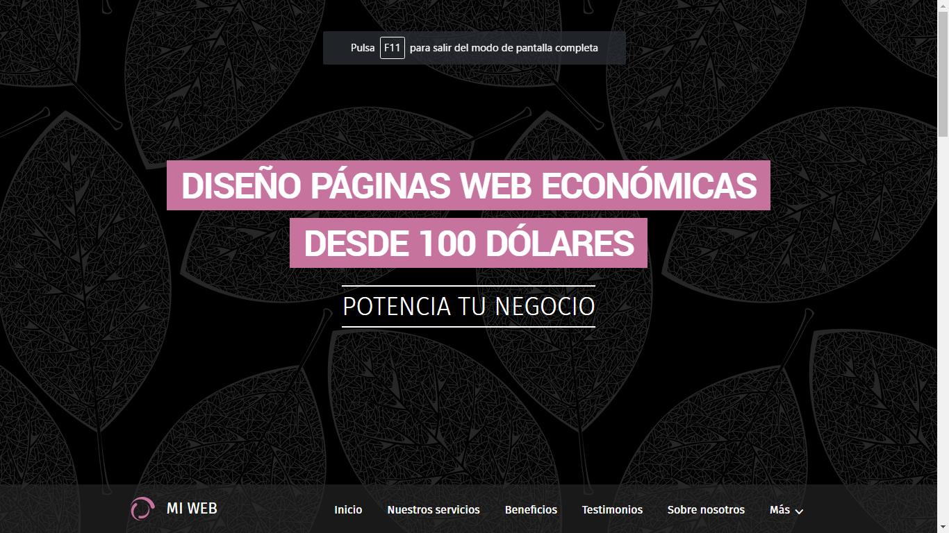 Diseño de páginas wb