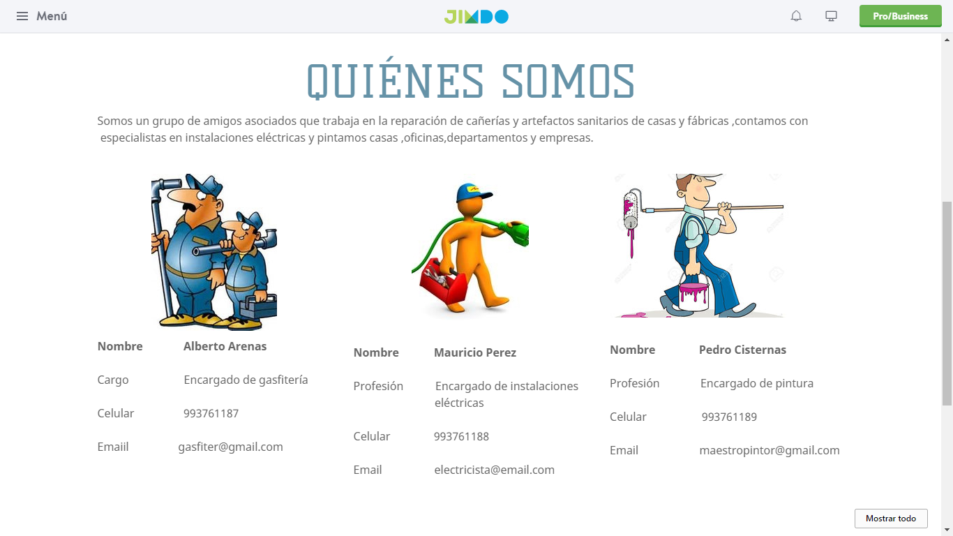 Maestros asociados