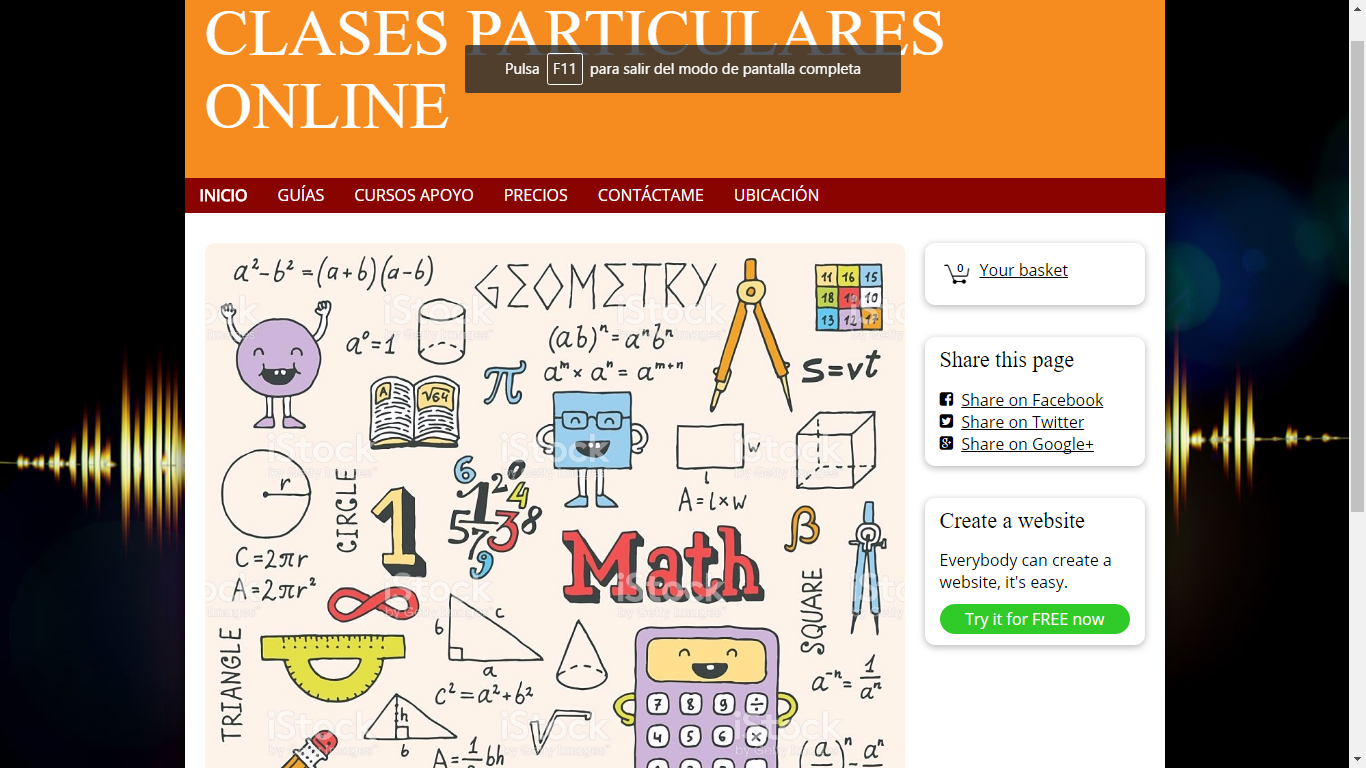 Clases particulares de matemáticas,física y química